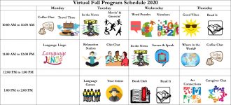 Virtual Fall Program Schedule 2020  Final 1